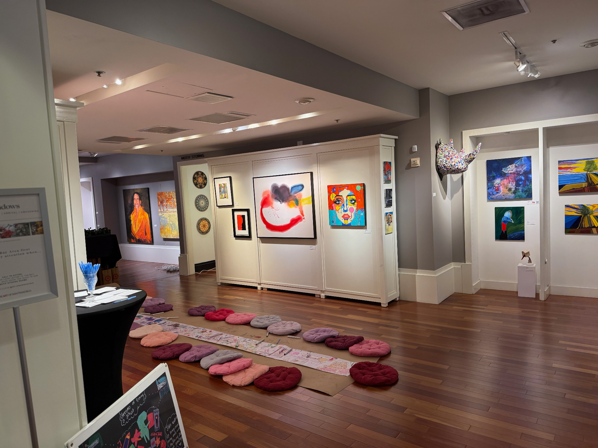 Art gallery view