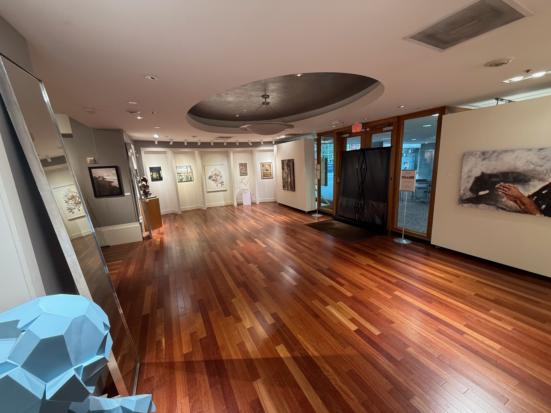 Downstairs gathering area